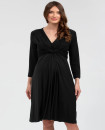 Made in Italy MADONNA DI CAMPIGLIO Black Maternity and Nursing Dress